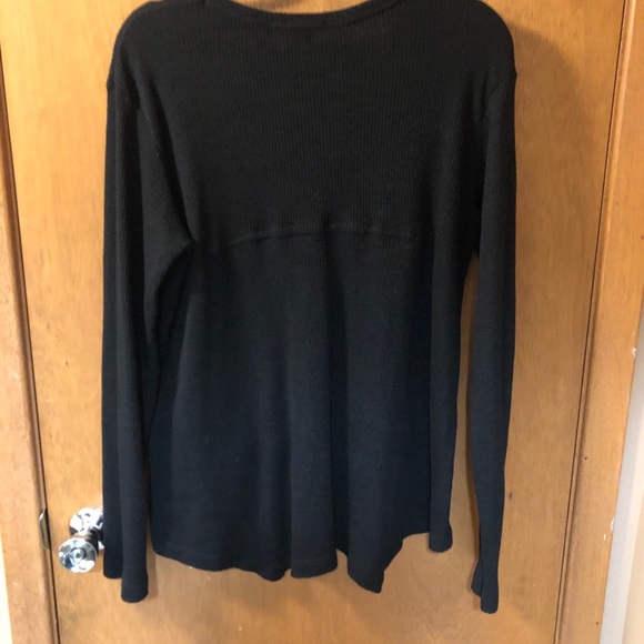 Wilt high low waffle knit shirt - Picture 2 of 3